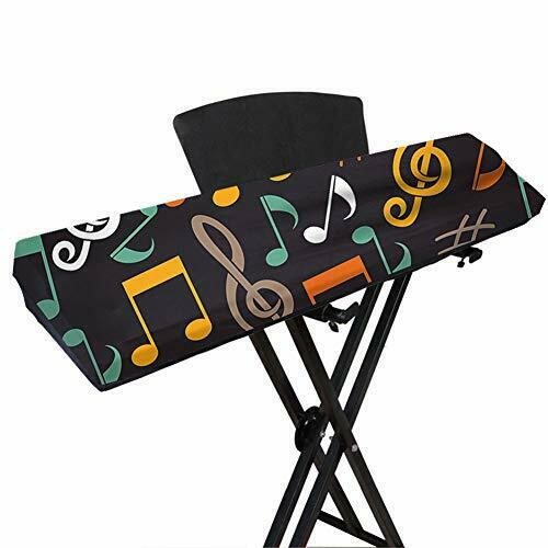 Piano Keyboard Cover For 61/88 Key Protective Keyboard Bag With Elastic Band