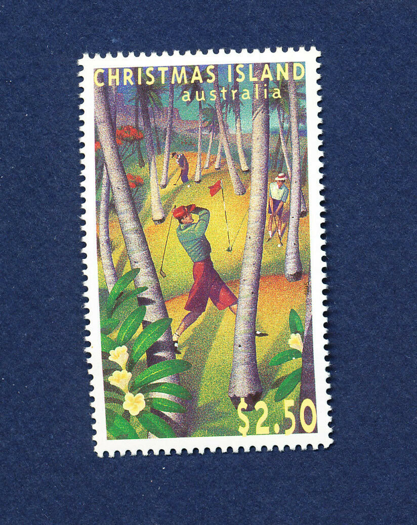 Christmas Island - # 369   Vfmnh - Golf, Sports, 1995
